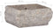 vidaXL - Gootsteen - 30x30x13 - cm - marmer - grijs