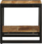 vidaXL - Koffietafel - 40x50x38 - cm - Massief - Ruw - Mango - Hout