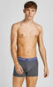 JACK&JONES JACBLACK TRUNKS - Boxershorts 5-pack - Grijs (5 stuks)