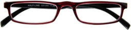I need you leesbril half-line rood/zwart 1.50