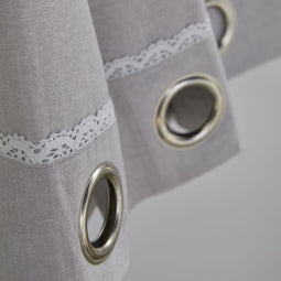 Gordijn - VANDAAG - CHARME - Chambray Constance - 140 x 240 cm