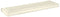 vidaXL - Ligbedkussen - Crème - 140x40x8 - cm - Oxford - Stof