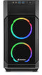 Sharkoon V1000 RGB - Gaming PC - Micro-Tower - Multicolour - Zwart
