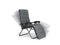Lifa Garden Premium Ligstoel - Met Kussen - Antraciet - 2 Stuks