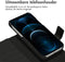Accezz iPhone 12 / 12 Pro - Wallet Book Case - 2 in 1 met Pasjeshouder - Zwart