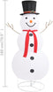vidaXL - Sneeuwpop - LED - 180 cm - 8 lichteffecten - wit