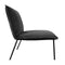 Kick fauteuil Velvet Lola - Antraciet