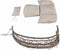 Juskys Aria - Hangstoel - Incl. onderstel - Beige