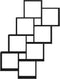 vidaXL - Wandkast - Zwart - Eiken - 90x15x119,5 - cm - Geengineerd - Hout