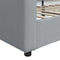 vidaXL - Slaapbank - 90x200 - cm - stof - lichtgrijs