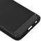 Hoesje Siliconen Geschikt voor Xiaomi Redmi Note 9 - Brushed Backcover - Zwart