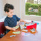 New Classic Toys® Houten Speelgoedkassa - Kassa met Scanner en Pinapparaat - Rood