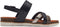 MARCO TOZZI MT Vegan - Dames Sandalen - Soft Lining + Feel Me Softstep Footbed - Zwart comb - Maat 38