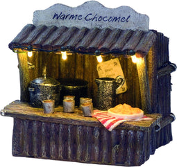 Warme chocomel kraam met verlichting B/O