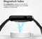 iMoshion Draadloze Oplader Geschikt voor de Apple Watch - Oplaadkabel voor Apple Watch Series 1 / 2 / 3 / 4 / 5 / 6 / 7 / 8 / 9 / SE (2) / Ultra (2) - 2-in-1 USB-A & USB-C - 2 meter - Wit