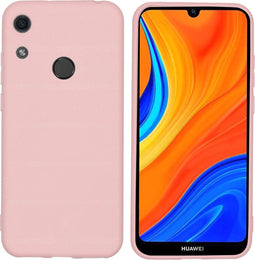 iMoshion Hoesje Geschikt voor Huawei Y6s Hoesje Siliconen - iMoshion Color Backcover - Roze