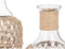 Fles 21639BR Transparant Natuurlijk 18 x 38 cm Decoratief (4 Stuks)
