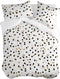 Noorse hoes HappyFriday Blanc Golden dots Multicolour 155 x 220 cm