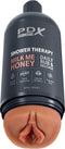 PDX Plus Shower Therapy Milk Me Honey Masturbator - Light Brown