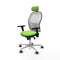 Piqueras y Crespo 3D086G2 - Bureaustoel - Verstelbare hoofdsteun - Pistache