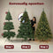 PristinePine Volle kerstboom - 180 cm - 280 LED lampjes - 980 takken - Groen