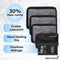 Comfytravel Verpakkingskubussen Set - Koffer Rugzak Organizer - 8-delig - Zwart