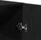 vidaXL - Wandkast - Zwart - Eiken - 60x31x70 - cm - Gemaakt - van - Hout