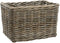 New Looxs Brisbane Large Fietsmand Voordrager - 39 liter - Rotan - Grijs