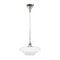 Dyberg Larsen AVA Pendant - Hanglamp D31 cm - Opal glas met chroom