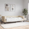 vidaXL - Slaapbank - 90x200 - cm - stof - crèmekleurig