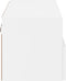 vidaXL - Tv-wandmeubel - 80x30x30 - cm - bewerkt - hout - wit