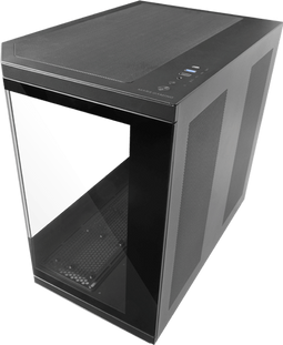 Mars Gaming MC-3TCORE - Tower Behuizing - ATX Micro-ATX Mini-ITX - Zwart