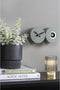 Wall clock Duo Cuckoo matt jungle green