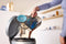 Philips FC9557/09 - Stofzuiger zonder Zak - LED Mondstuk - HEPA 13 Allergiefilter - Blauw