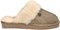 Alpacas dames pantoffel - Leer - Warm en trendy - Beige