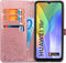 iMoshion Hoesje Geschikt voor Huawei Y6p Hoesje Met Pasjeshouder - iMoshion Mandala Bookcase - Rosé Goud