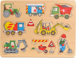 Noppenpuzzel Werk in Uitvoering
