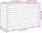 vidaXL - Plantenbak - 70x40x49,5 - cm - geïmpregneerd - grenenhout