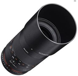 Rokinon 100 mm F2.8 ED UMC - Teleobjectief - Macro - voor Nikon DSLR