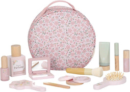Little Dutch - Make up set - Houten met bloementasje - Roze