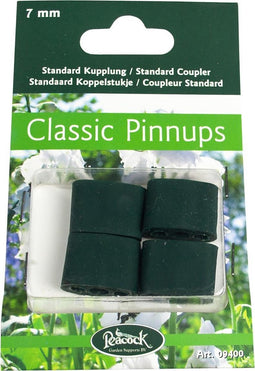 Peacock Standaard koppelstukje 7 mm, 4 stuks