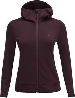 Peak Performance - Ace Zipped Hooded Mid-Layer Women - Dames - maat L