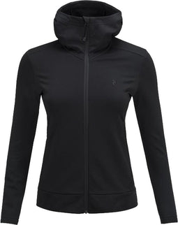 Peak Performance - Ace Zipped Hooded Mid-Layer Women - Dames - maat M