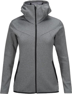 Peak Performance - Goldeck Hooded Zipped Mid-Layer Women - Dames - maat S