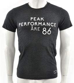 Peak Performance - Graphic T - Donker Grijs T-Shirt - S - Grijs