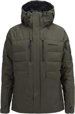 Peak Performance - Shiga Ski Jacket - Heren Ski jack - S - Groen