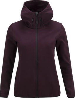 Peak Performance - Tech Zipped Hooded Sweater Women - Dames - maat XL