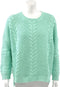 Peak Performance - Wmns Cable Crew - Sweater - S - Groen