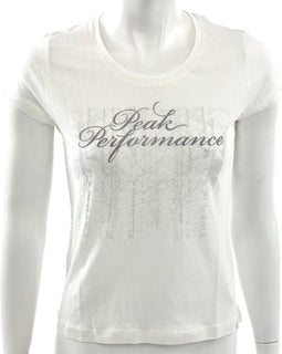 Peak Performance - Wmns Graphic Tee - Wit T-Shirt - XS - Wit