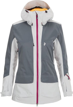 Peak Performance - Wmns Sugarhill Jacket - Skiing - XS - Wit/Grijs